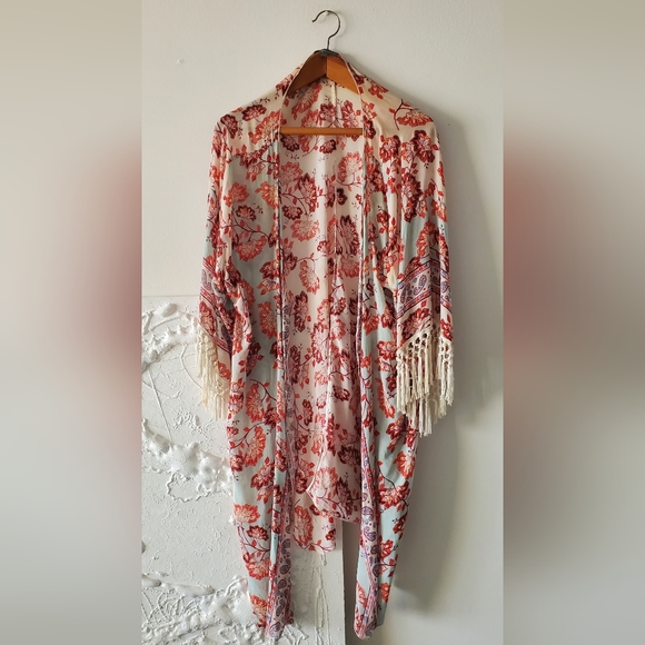 Wit & Wisdom Tops - Wit + Wisdom Sheer Kimono